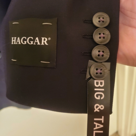Haggar Men's Big and Tall Travel Performance Suit size 54 Regular - Picture 8 of 11